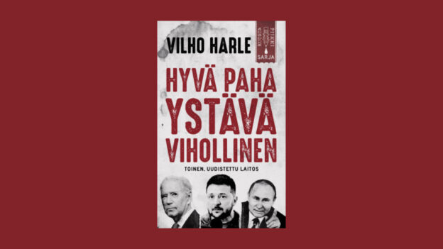 Helsingin kirjamessuilla Ydin-lehdellä oli keskustelu rauhantutkija Vilho Harlen kanssa sotimisesta ja sopimisesta. Innoittajana tietenkin hänen uudistettu laitos teoksesta Hyvä, paha, ystävä, vihollinen.